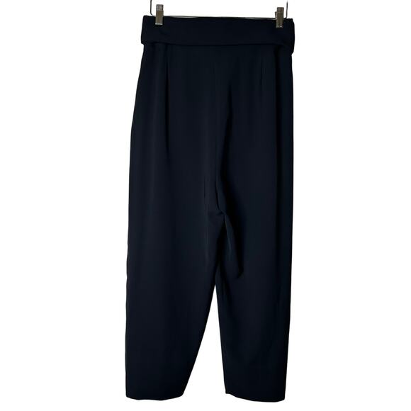 Jarbo Wrap Pants NWT Size 0 Black 100%‎ Cotton Cropped Basic Minimal Boho - Picture 7 of 7